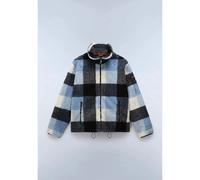 Napapijri Giacca in pile Montepiana Uomo Blu/Nero/Bianco L