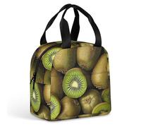 Pile of Kiwi - Borsa termica per il pranzo, unisex, a prova di perdite, antimacchia, riutilizzabile, per lavoro, viaggi, attività all'aperto