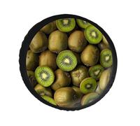 Pile of Kiwi, copertura per ruota di scorta in pelle PVC, antipolvere, impermeabile, per camper, rimorchi, camion, SUV, diametro 71-86 cm