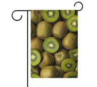 Pile of Kiwis Bandiere da giardino 30,5 x 45,7 cm bandiera esterna a doppia faccia bandiera estiva da giardino di benvenuto bandiere da giardino stagionali decorazioni per le vacanze