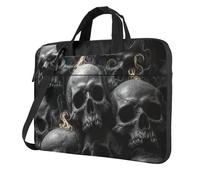 Pile Of Skulls Laptop Bag Laptop Case 15.6 Pollice Computer Borse Imbottito Della Copertura Del Manicotto Per Le Donne Uomini