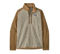 Pile patagonia better sweater 1 4 zip beige uomo