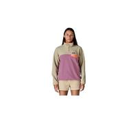 Pile patagonia lightweight synchilla snap t beige rosa donna