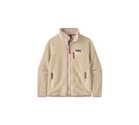 Patagonia - Pile con zip in Polartec® - W's Retro Pile Jkt Dark Natural per Donne in Pelle - Taglia L - Beige