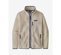 Pile Patagonia Retro Pile Full Zip bianco donna - L
