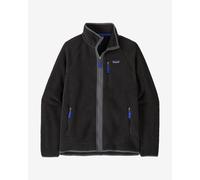 Pile Patagonia Retro Pile Full Zip nero puro blu - M