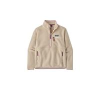 Pile patagonia retro pile marsupial 1 2 zip beige donna