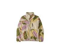 Patagonia - Pile caldo e confortevole con collo alto - W's Synch Jkt Sunshine Natural per Donne in Poliestere Riciclato - Taglia M - Verde
