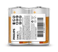 Pile Philips LongLife R14 2 Unita 1,5 V