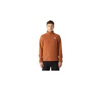 Pile polar the north face glacier 1 4 zip arancione uomo