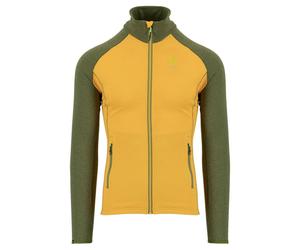 Pile polare Karpos AMBRIZ. F-Z HOODIE (CEDAR GREEN/RADIANT) per uomo L