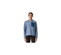 Pile polare patagonia r1 air crewneck donna blu