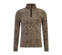 Pile Protest PRTRefuzzy 1/4 zip active top (True Black) Donna XS-34