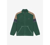 Pile Quiksilver Clean Coast Block full zip verde beige - XL