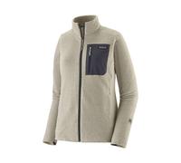 Patagonia Ws R1 Air - felpa in pile - donna L White/Blue woman Bluesign,Fair Trade Certified,Recycled Polyester