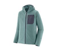 Felpa con cappuccio Patagonia R1 Air Full Zip blu - S
