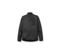 Pile rab ascendor 1 2 zip uomo nero