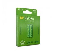 Pile Ricaricabili GP Batteries AAA 1.2V 950mAh NiMH Pack 2 Unità