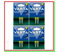 VARTA caricabatterie & pile ricaricabili AA 2100mAh e AAA 1000mAh scegli lotto