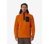 Pile Rip Curl Search Half Zip arancione nero - S