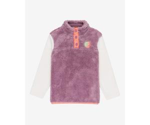 Pile Roxy Mini Wenty rosa bianco bambina - 4