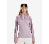 Pile Roxy Sayna Half Zip rosa pallido donna - L