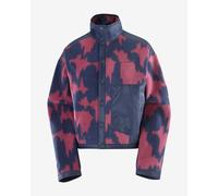 Pile Salomon Chroma Fleece Cardigan blu viola bordeaux donna - XL