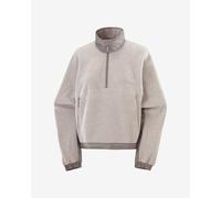 Pile Salomon Chroma Fleece Crop Half Zip viola chiaro donna - L