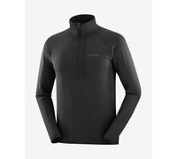 Salomon - Pile tecnico caldo e leggero - Sntial Lightwarm HZ M Deep Black per Uomo - Taglia S - Nero Nero S
