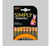 PILE SIMPLY MINISTILO SERIE 8 Blister 8 Pezzi Pile Duracell (Pz.10)