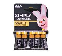 Pile Simply Stilo Blister 10 Confezioni Duracell 5 Pezzi