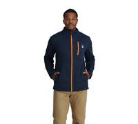 Pile Spyder Bandit Full Zip blu navy arancio - M