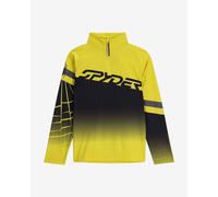 Pile Spyder Incline Half Zip giallo nero bambino - S