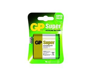 PILE SUPER ALCALINE GP 312AE-U1 / 3LR12 / 4.5V / blister da 1 pila