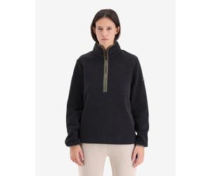 Pile Superdry Estate Half Zip nero donna - S