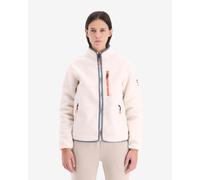 Superdry Outdoor Fleece Full Zip Sweatshirt Beige L Donna
