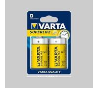 PILE SUPERLIFE TORCIA Blister 2 Pezzi Pile Varta (Conf 12)
