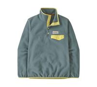 Patagonia - Pile con collo alto e bottoni a pressione - W's LW Synch Snap-T P/O Blue Sage per Donne in Nylon - Taglia M