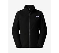 Pile The North Face Glacier Fleece Full Zip nero bianco donna - M