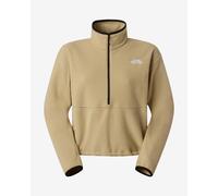 Pile The North Face Glacier Fleece Half Zip Short beige giallo donna - S