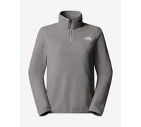 Pile The North Face Glacier Fleece Quarter Zip grigio chiaro donna - XL