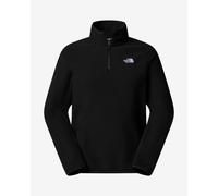 Pile The North Face Glacier Fleece Quarter Zip nero bianco - M