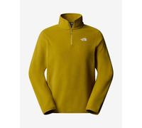 Pile The North Face Glacier Fleece Quarter Zip verde giallastro - L