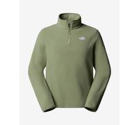 Pile The North Face Glacier Fleece Quarter Zip verde pallido - M