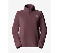The North Face - Women's Glacier Fleece 1/4 Zip Jacket - Pullover in pile S lilla