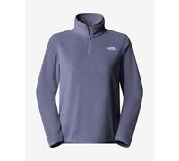 Pile The North Face Glacier Fleece Quarter Zip viola scuro donna - L