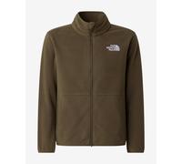 Pile The North Face Glacier Full Zip marrone verdastro bambino - XXL