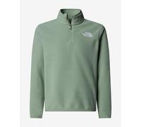 Pile The North Face Glacier Quarter Zip verde chiaro per bambini - S