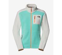 Pile The North Face Yumiori Full Zip blu turchese grigio chiaro donna - M