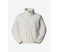 The North Face - Yumiori Off Peak - Giacca in pile bianco sporco con zip L